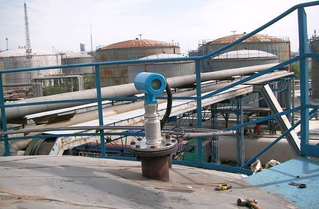 雷達物位計高溫瀝青應(yīng)用