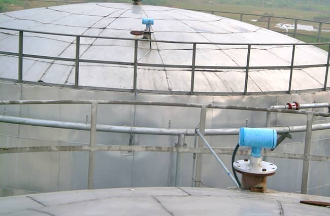 雷達(dá)物位計(jì)食用油應(yīng)用